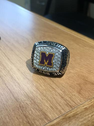 Photos: Newton football's state championship rings