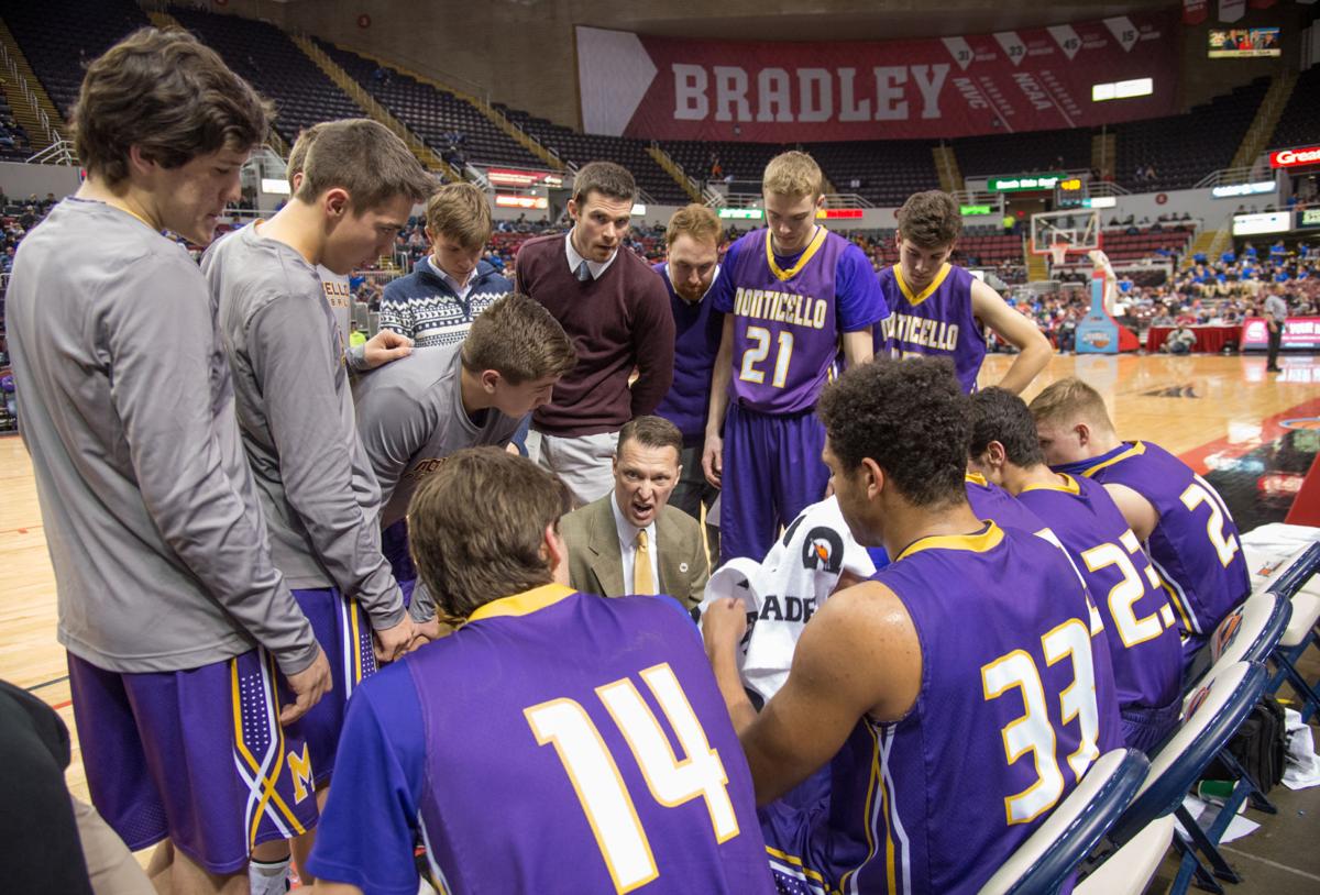 Hs Boys Basketball 2a State Semi Monticello Vs Chicago Orr