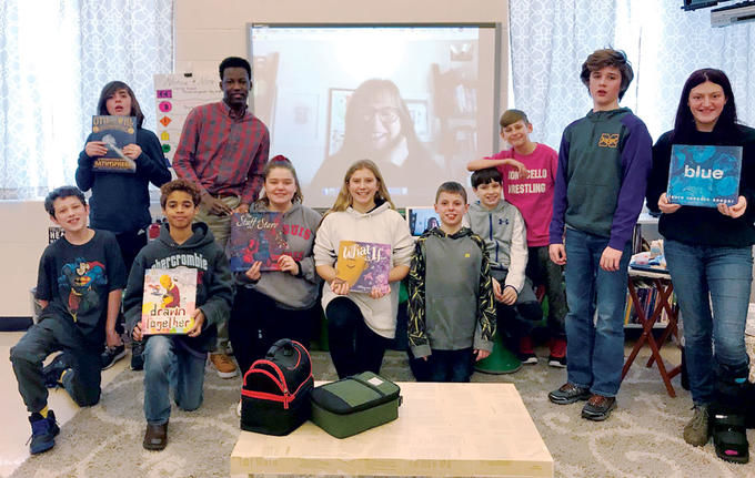 Students hold their own book judging event Arts Entertainment