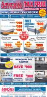AMERICA'S MATTRESS-NEW