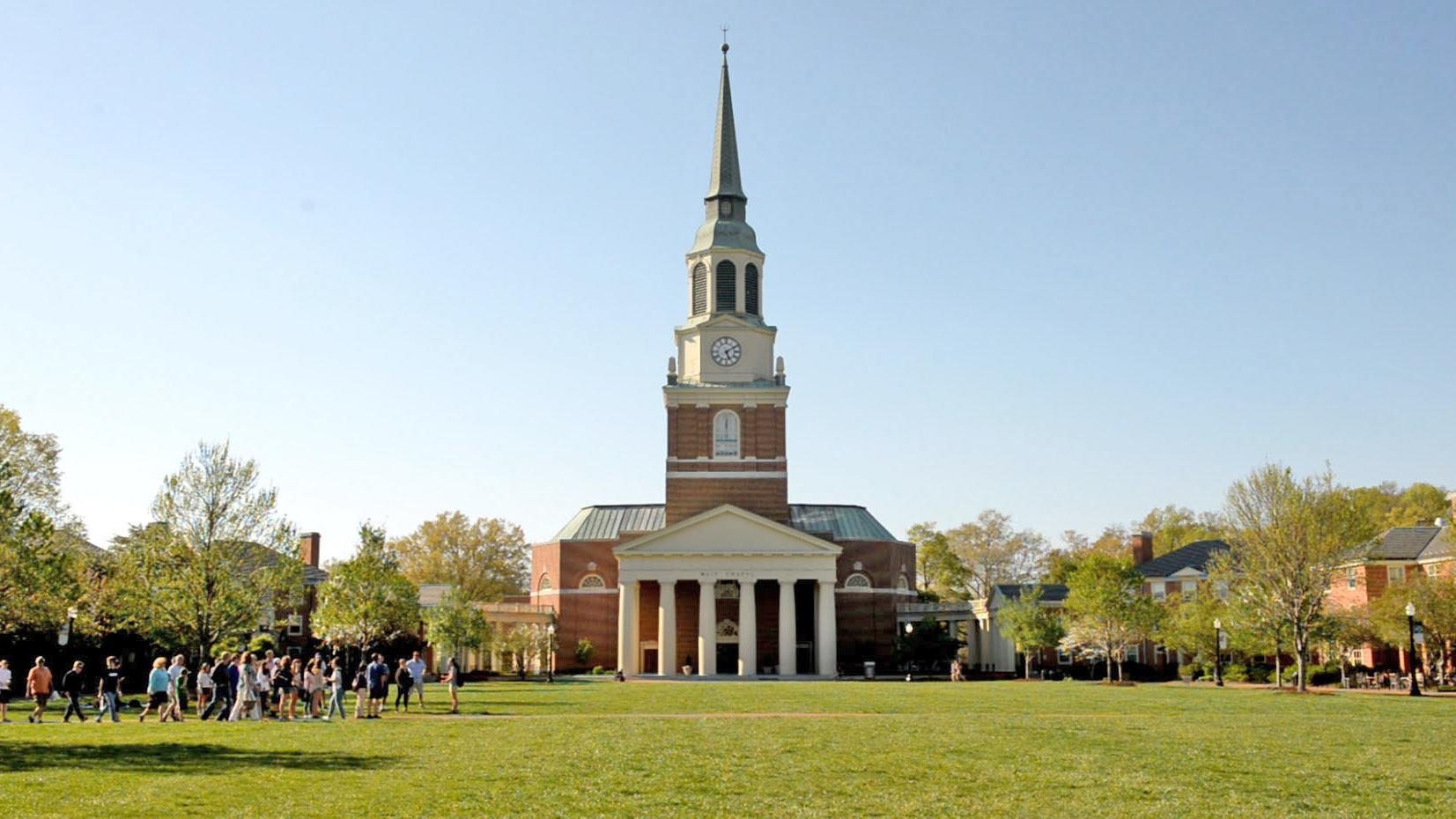 To address its slavery past, Wake Forest will rename one campus building. The Wait Chapel name will remain. - Vimarsana News