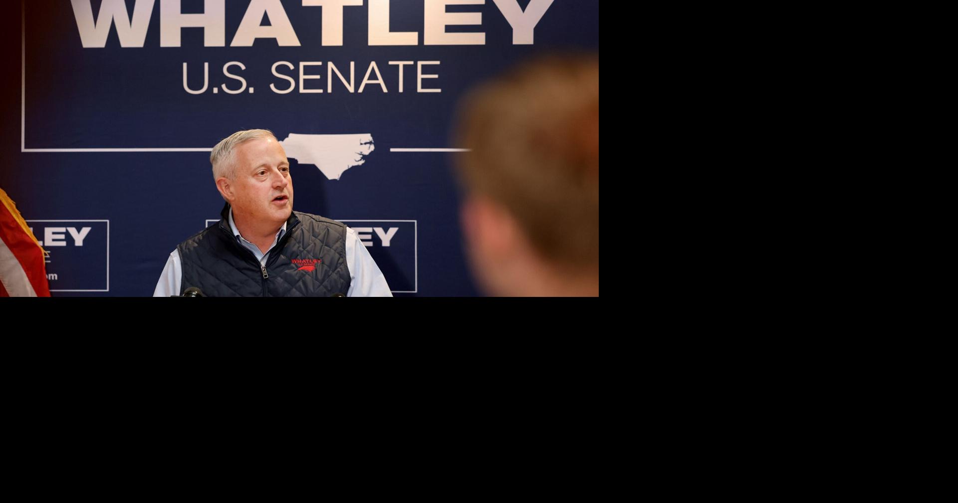 U.S. Senate candidate Michael Whatley makes Greensboro campaign stop, see the photos