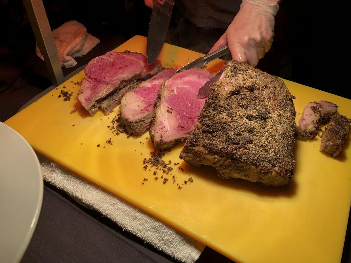 Prime Rib at The Trophy Room