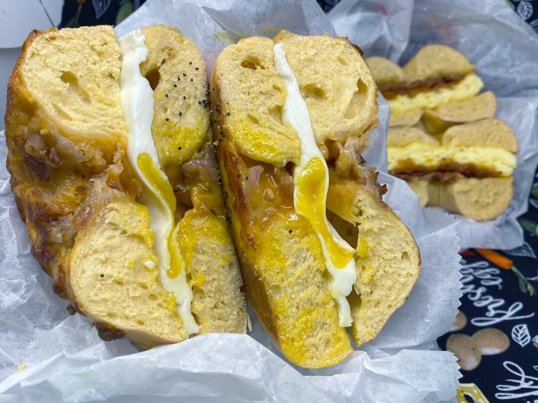 The Bagel Station dish