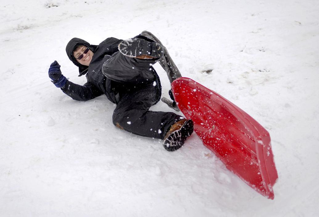 Wet snow blankets WinstonSalem