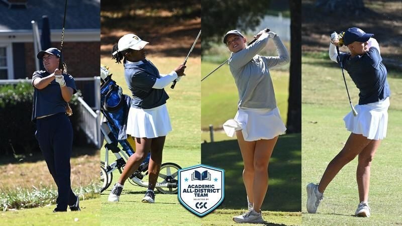Four From Women’s Golf Earn CSC Academic All-District® Honors