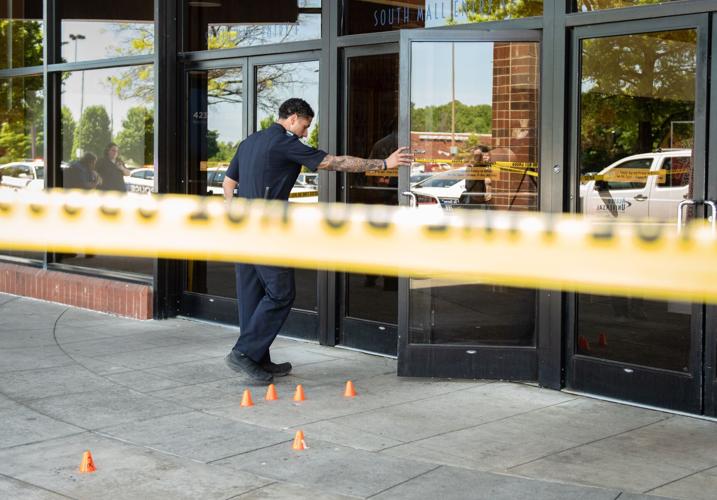 How often are police called to Hanes Mall?