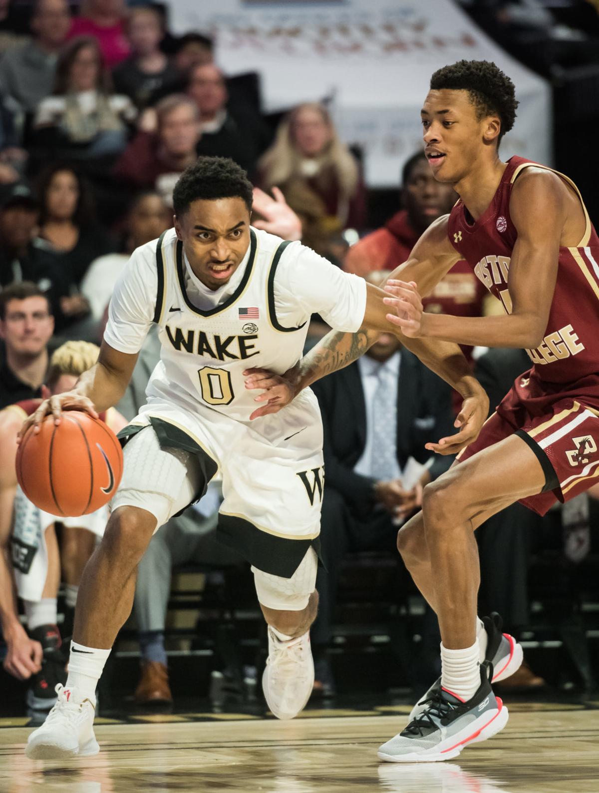 Photos Wake Forest Mens Basketball 80 62 Over Boston College