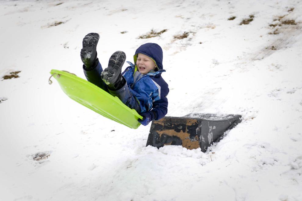 Wet snow blankets WinstonSalem