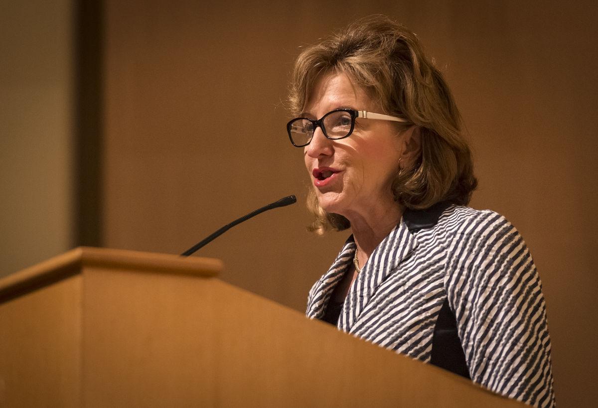 Kay Hagan at naturalization ceremony in 2016