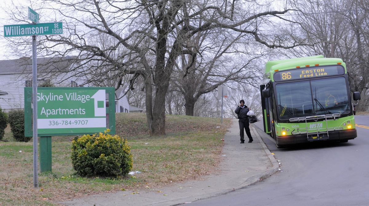 Bus service returns to Skyline Village in WinstonSalem Local News