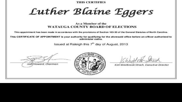 Luke Ewards Appointment Certificate Journalnow Com