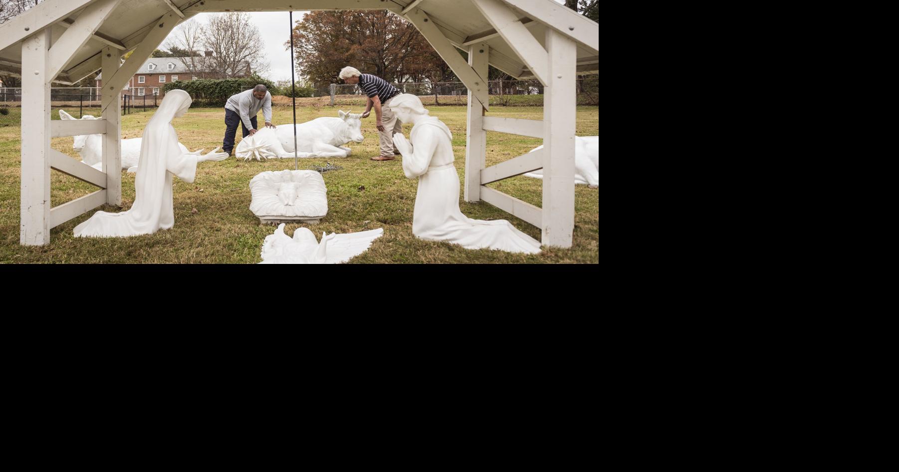 Photos Nativity scene assembly at Crossnore School & Children’s Home