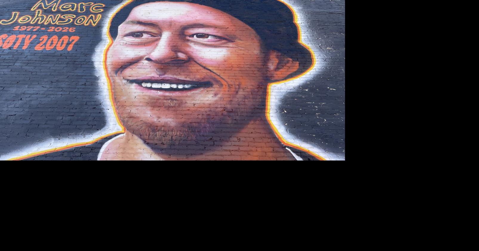 Winston-Salem NC mural honors skateboard icon Marc Johnson