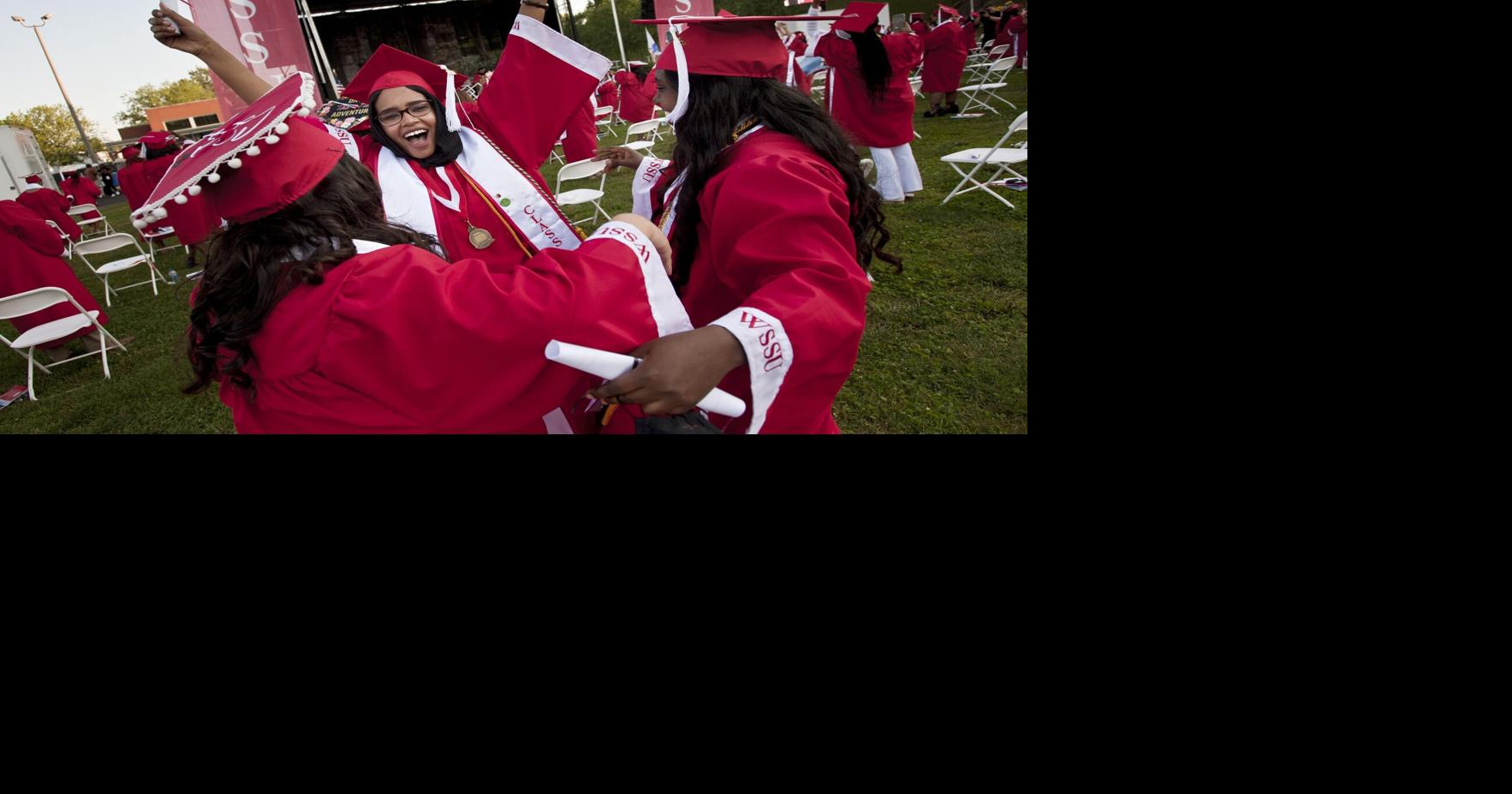 295 students in WSSU's School of Health Sciences received their degrees