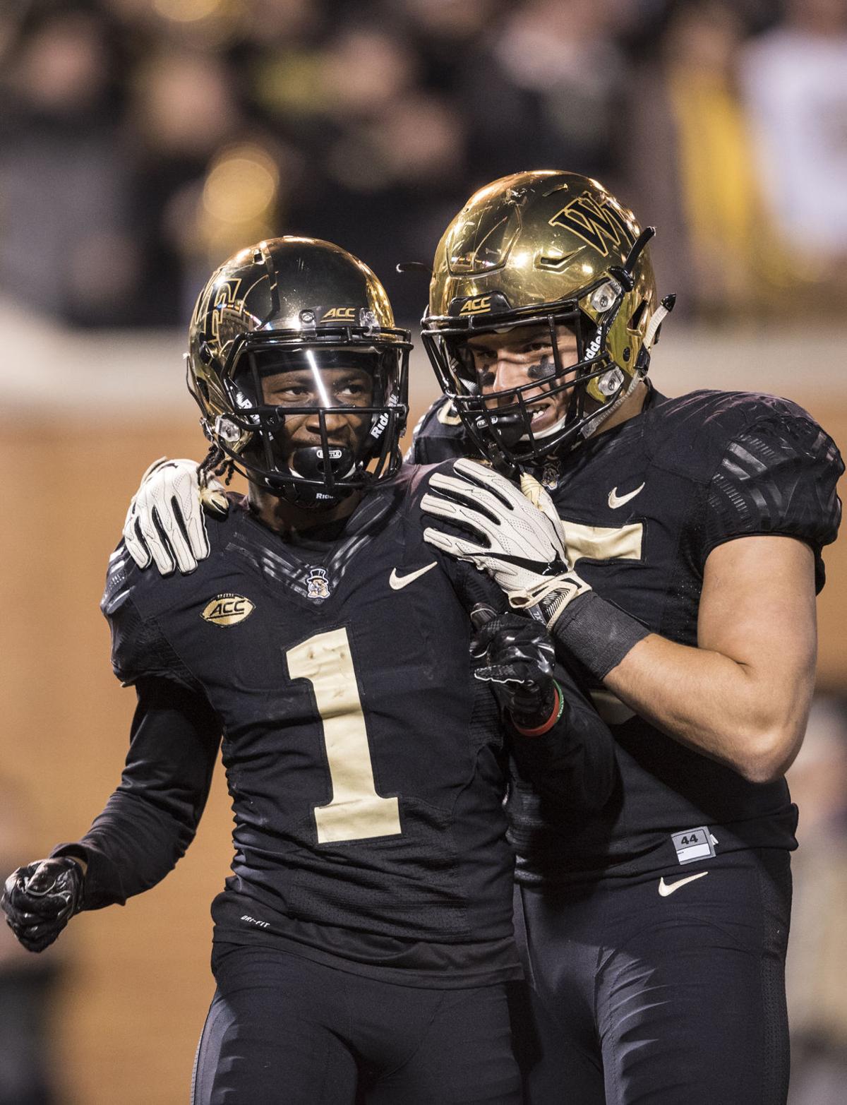 Three Wake Forest football players collect weekly honors from ACC WFU