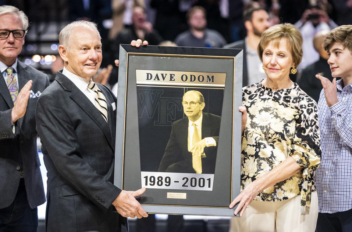 Wake Forest Honors Former Basketball Coach Dave Odom 1995 Team