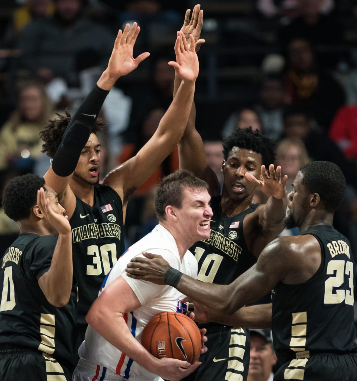 Photos Wake Forest Men S Basketball Falls To Houston Baptist 93