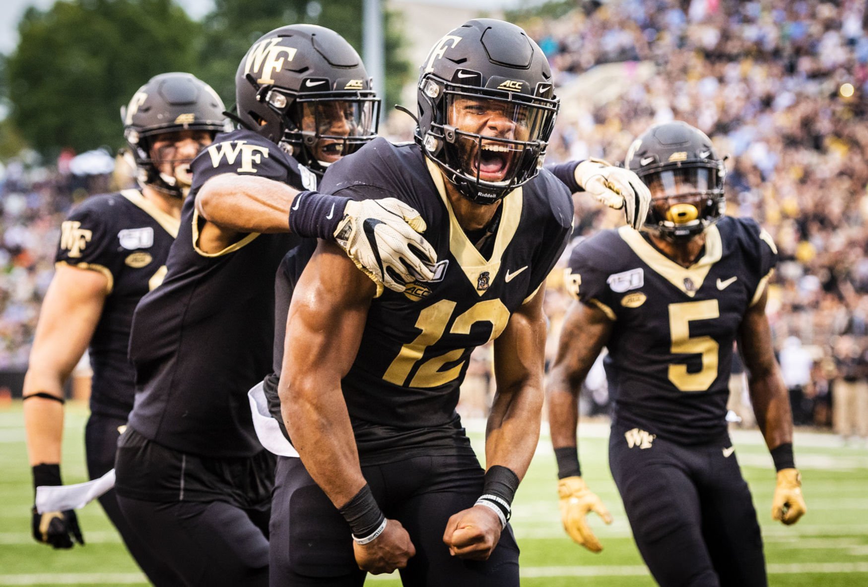 Wake forest store university football