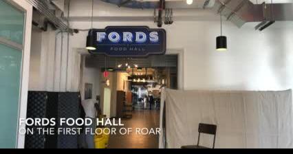 Fords Food Hall is now open in ROAR building on North Liberty - Vimarsana News