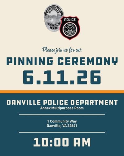 Police Department to hold badge pinning ceremony