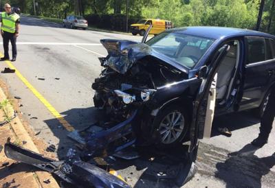 silas parkway creek crash hurt wednesday journalnow were two