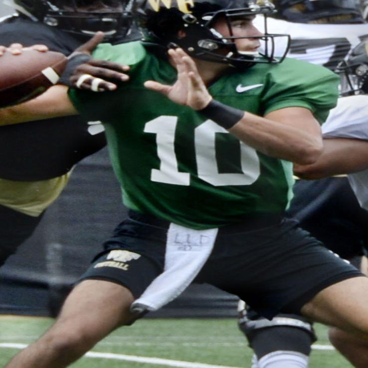 Breaking Down Wake Forest S First Depth Chart Of The Season