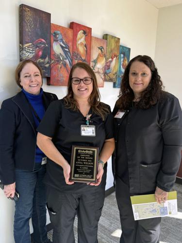 CVHS Names Anna Wilson October C.A.R.E Aware Recipient