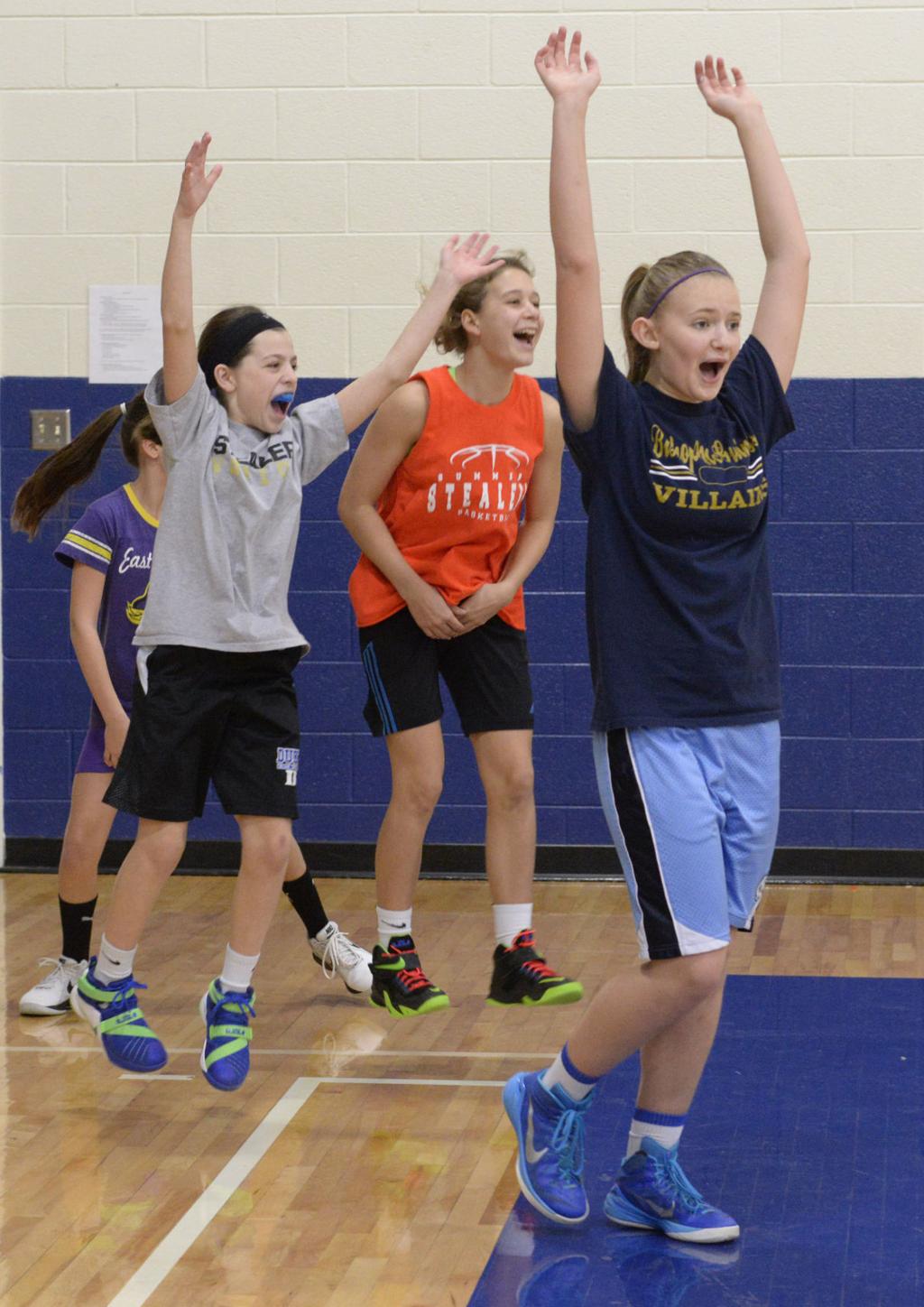 Bird Shares Basketball Knowledge Advice At Camp High School Journalnow Com