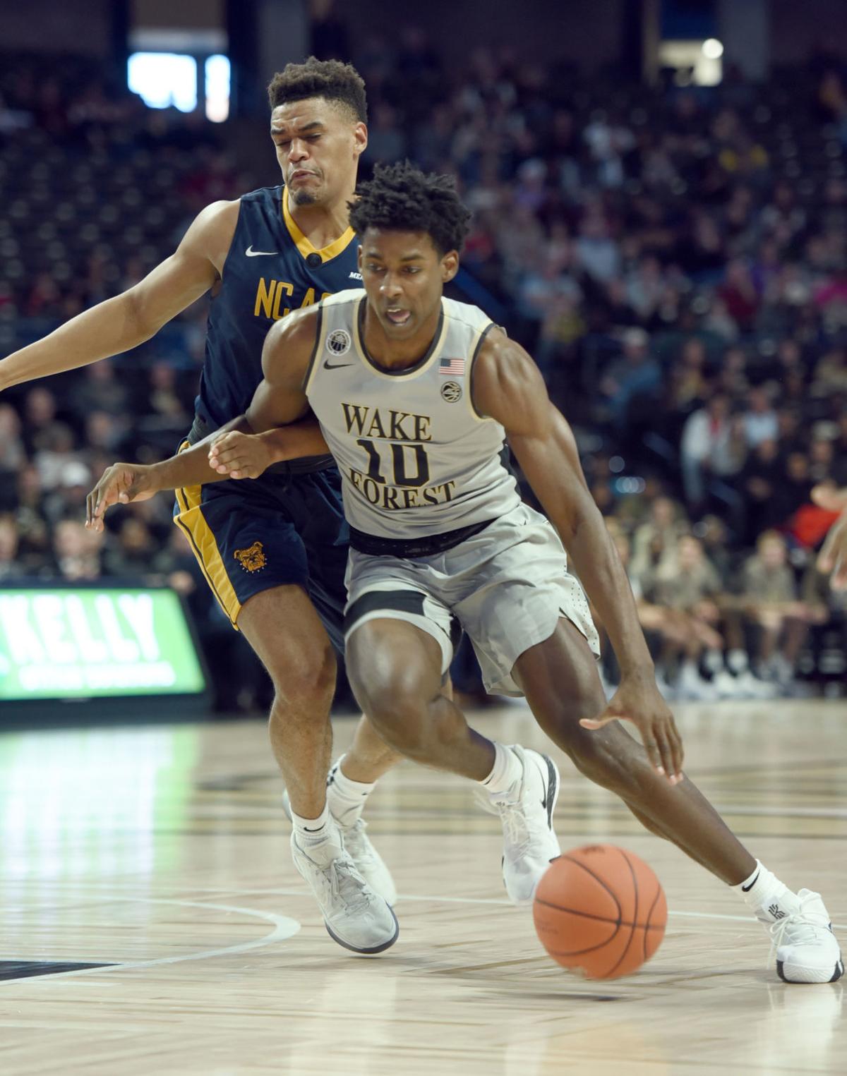 Deacons Get Off And Running Behind Jaylen Hoard S Double Double
