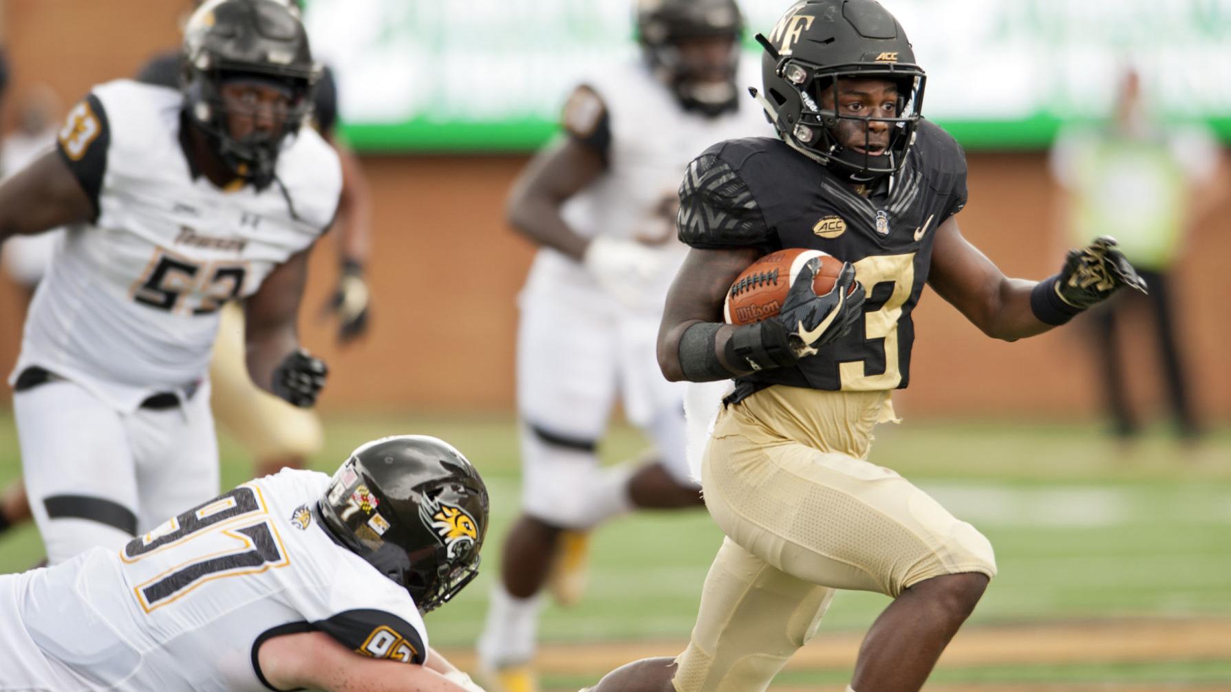 Dortch Electrifies As Wake Forest Pulls Away From Towson Sports
