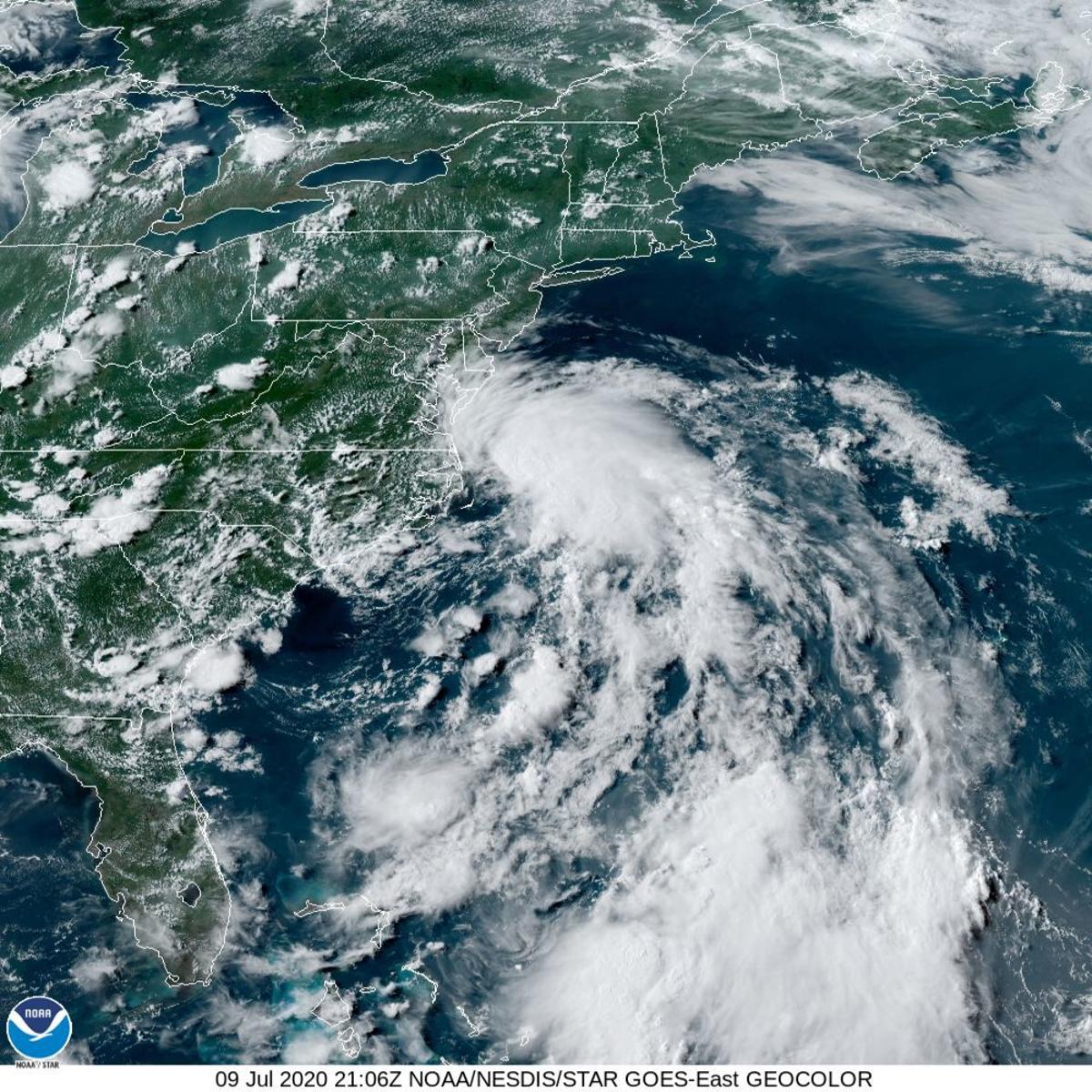 Tropical Storm Fay Forms Off Coast Of North Carolina Local News Journalnow Com