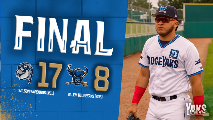 RidgeYaks Fall in Marathon Affair 17-8 to Warbirds
