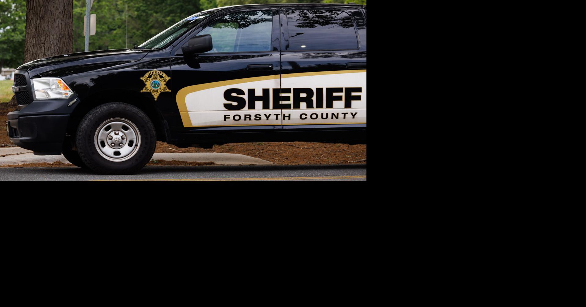 Water line break shuts down Forsyth County Sheriff's Office. Much of county affected