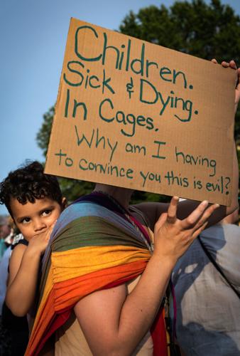 Winston-Salem's Lights for Liberty Vigil for Migrants