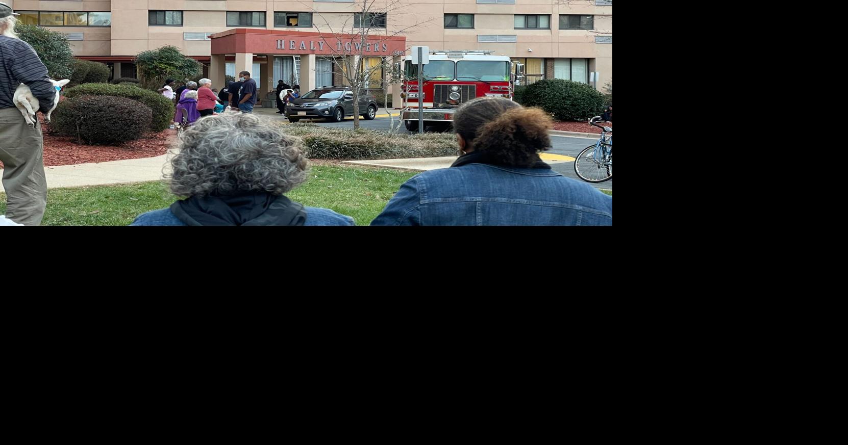 A kitchen fire at Healy Towers in WinstonSalem forced the evacuation