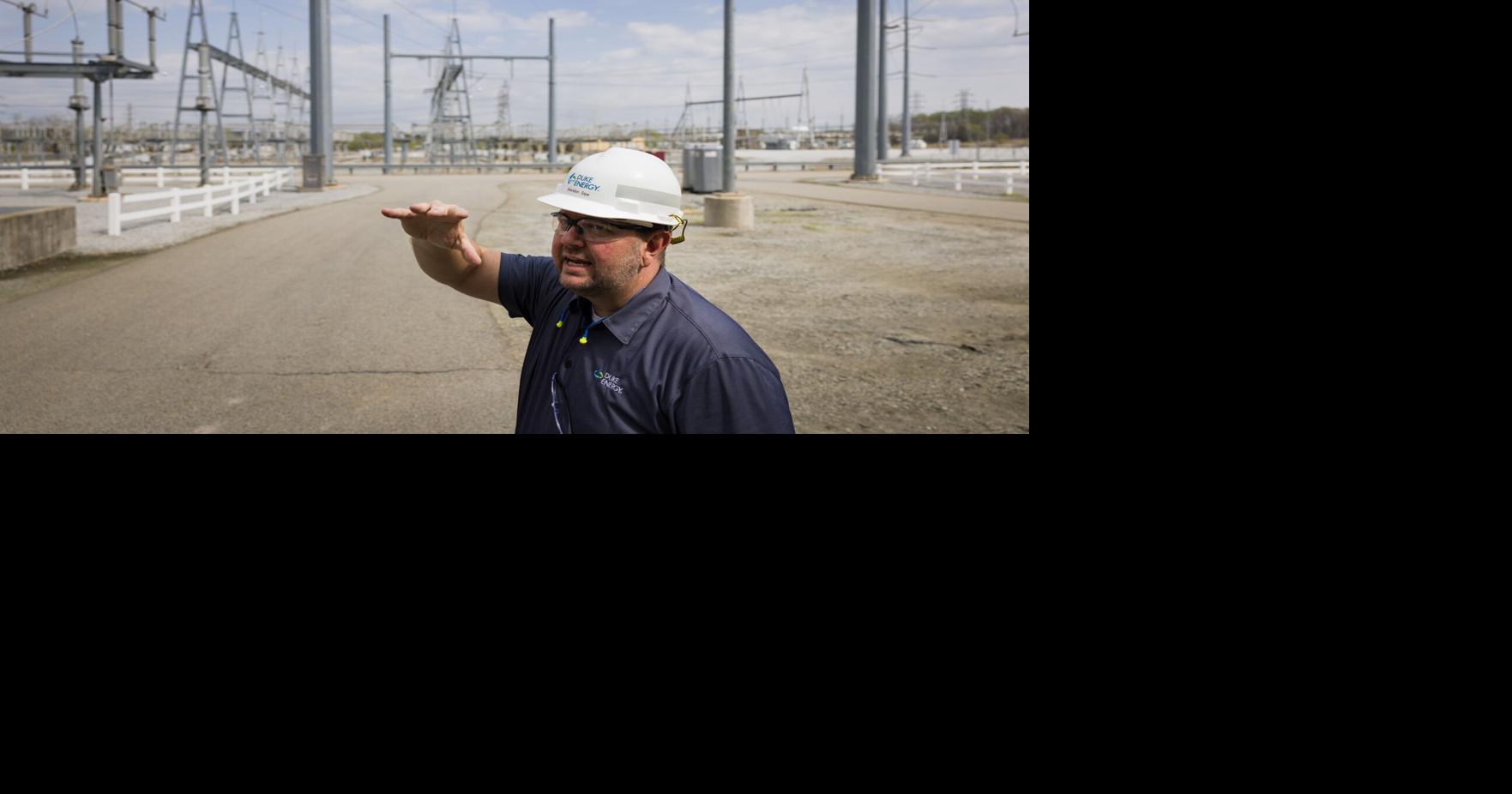 Duke Energy's Buck Combined Cycle gas power Plant Salisbury