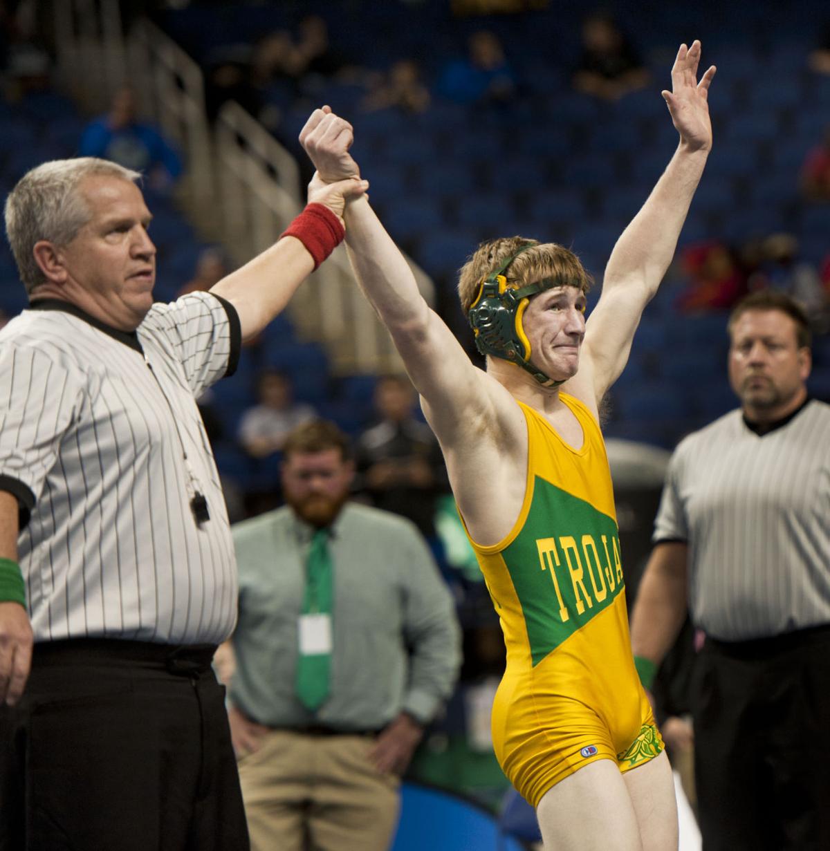 NCHSAA wrestling championships High School