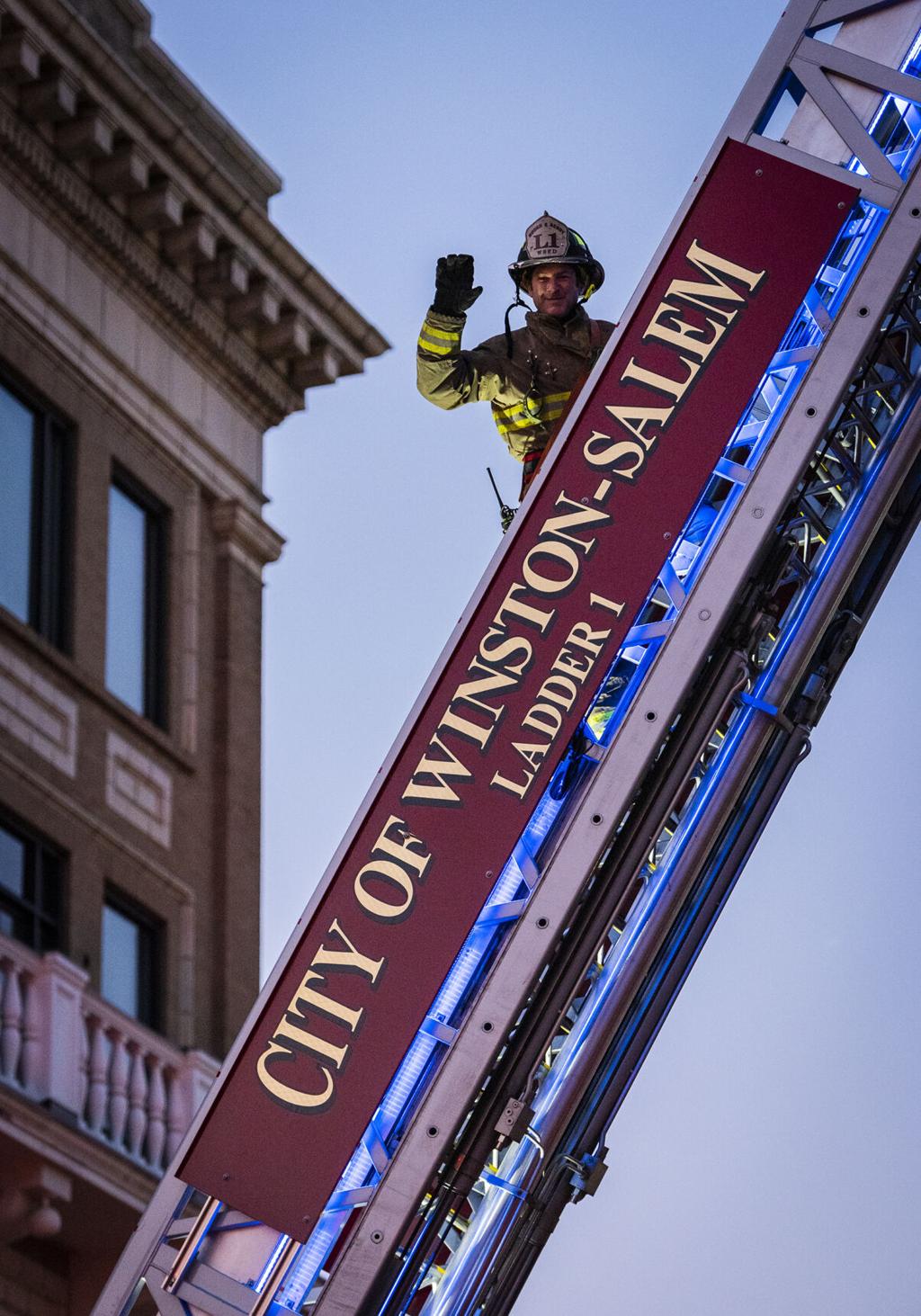 city of winston salem on Holiday Parade In Winston Salem Has Spectators Drive The Route Local News Journalnow Com