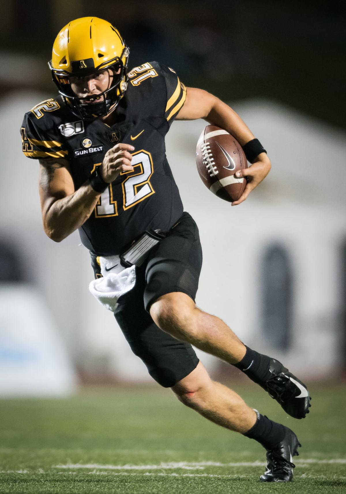 App State quarterback Zac Thomas after the Coastal Carolina win "We