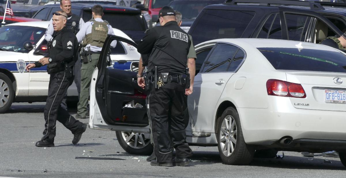Murder Suspect Arrested After Police Chase Crash Crime