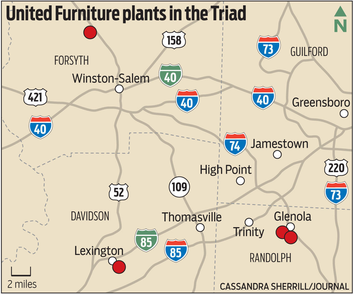 New Jobs Coming To United Furniture Which Has Plants In Winston