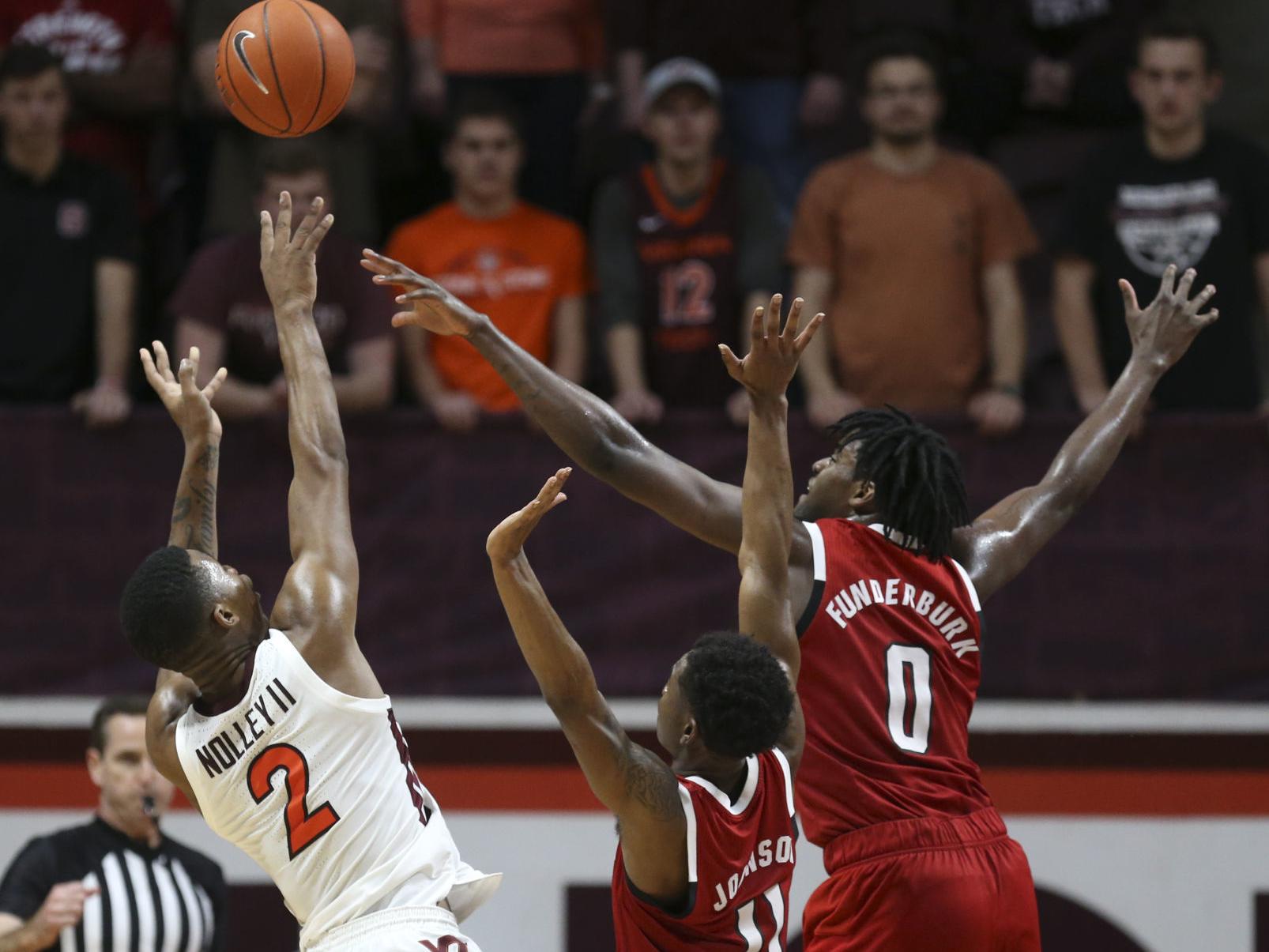 N C State Falls At Virginia Tech In Men S Basketball Z No