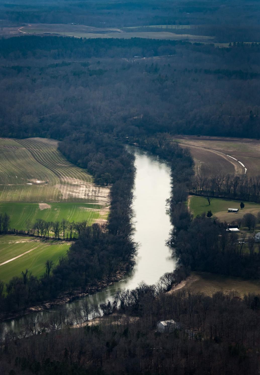 Photos Aerial view of Yadkin River for Creek Week Galleries