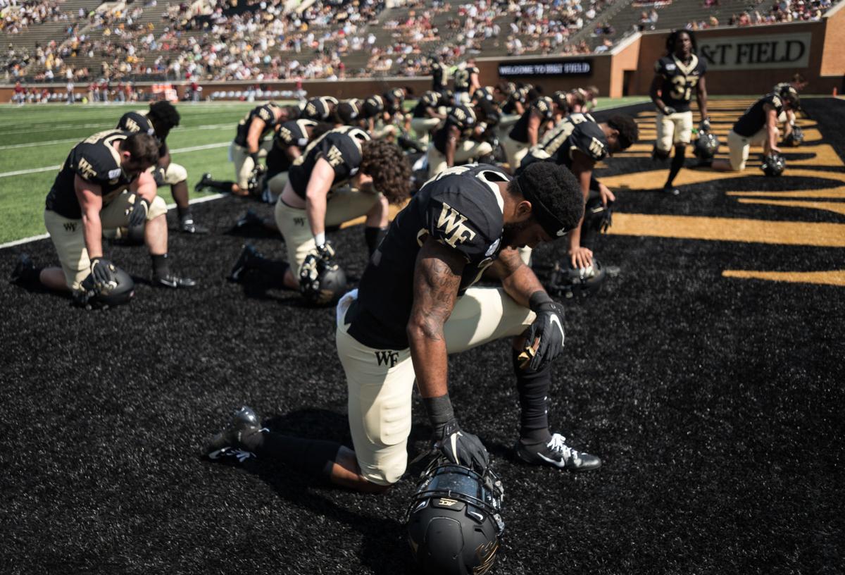 Wake Forest's football team has almost all of its players back in