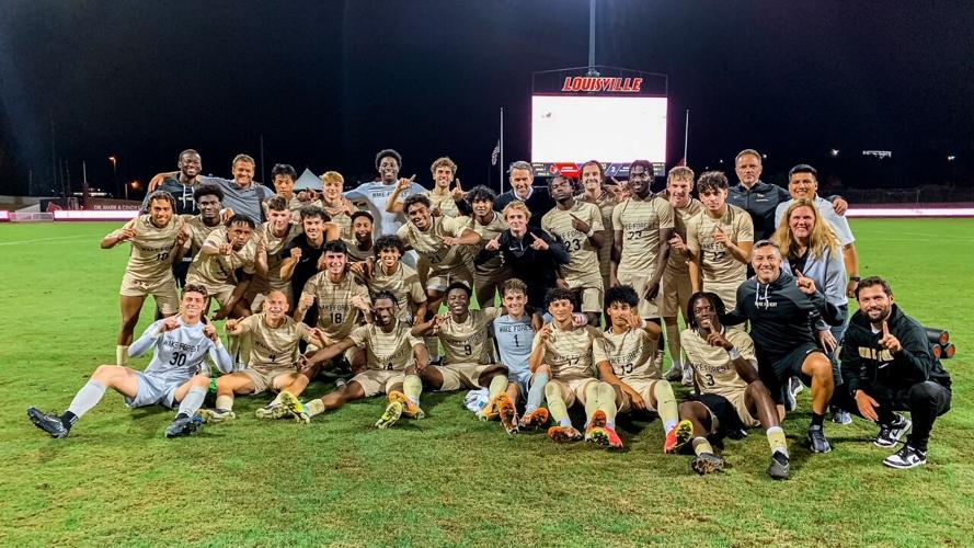 Wake Forest men's soccer team wins ACC's Atlantic Division