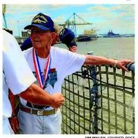 WWII sailor, 101, returns to ship