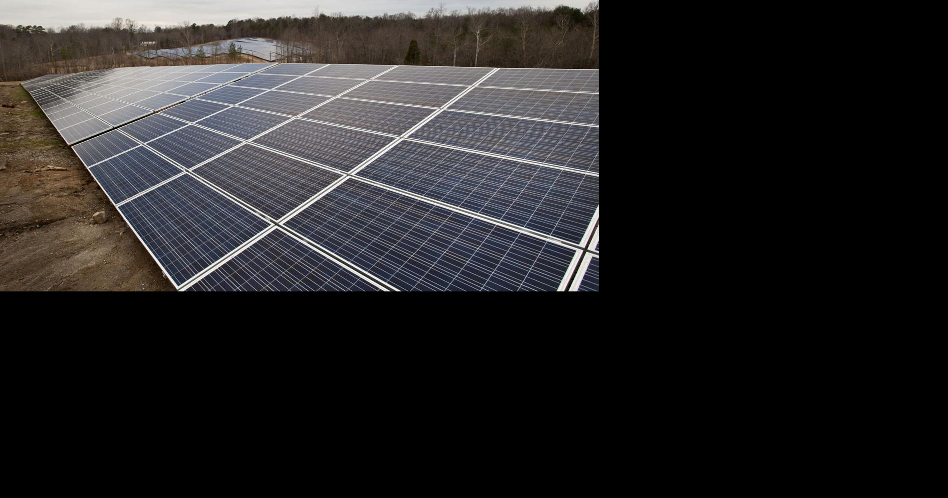 Solar snapshot: One week of proposed NC projects