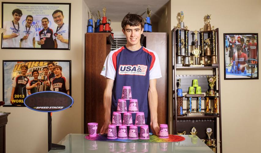 Clemmons teenager at the pinnacle of sport stacking