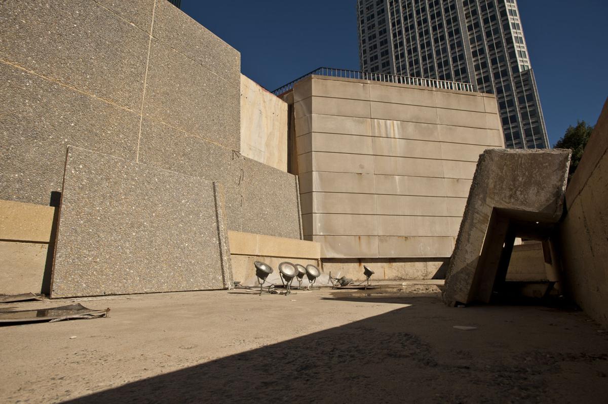 Waterfall At Corpening Plaza Getting Repairs Local News Journalnow Com
